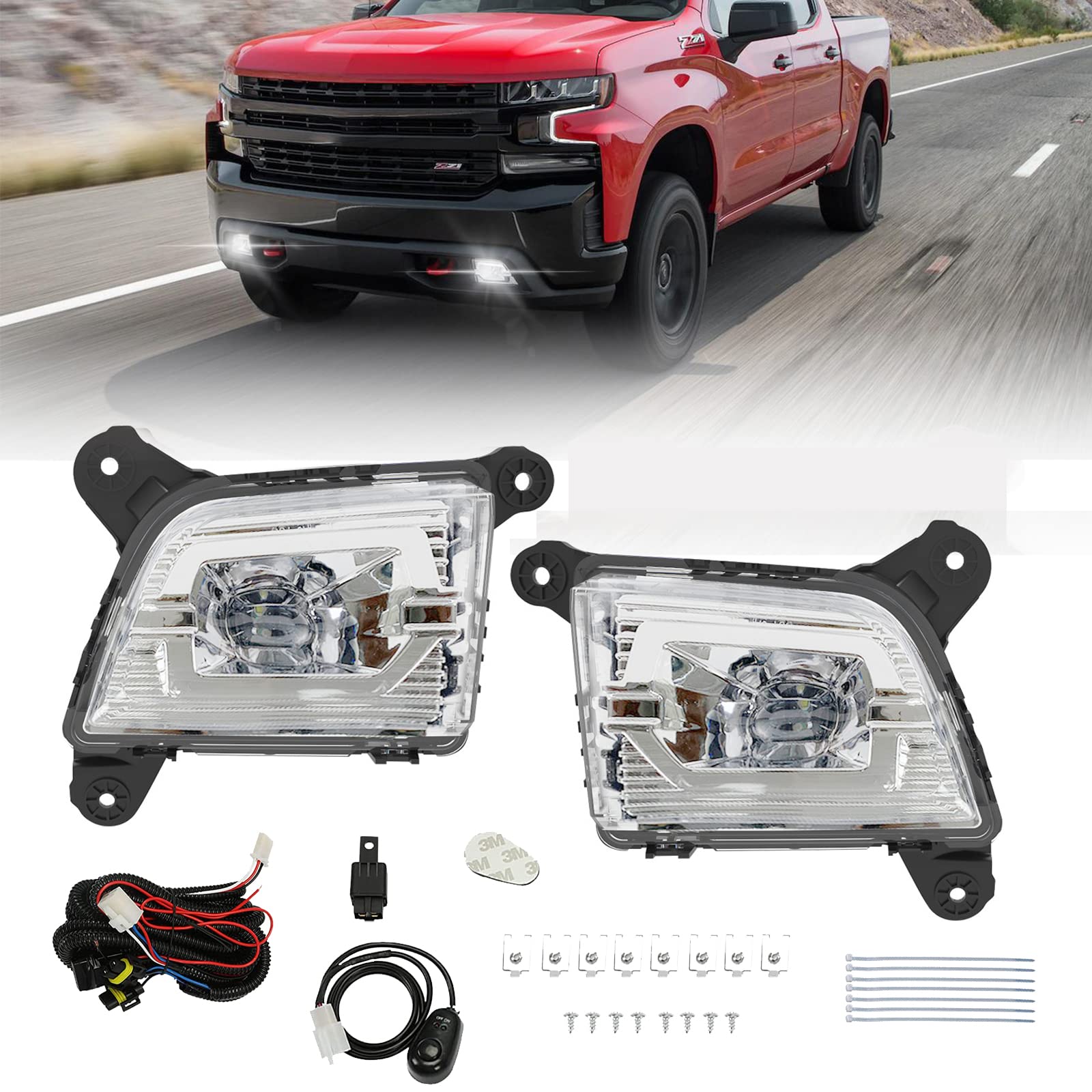 chevrolet fog lights