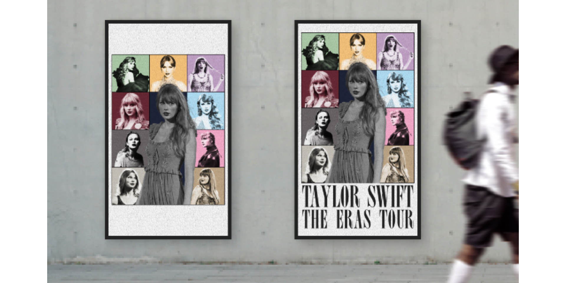 eras tour poster template