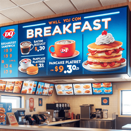 dairy queen menu canada