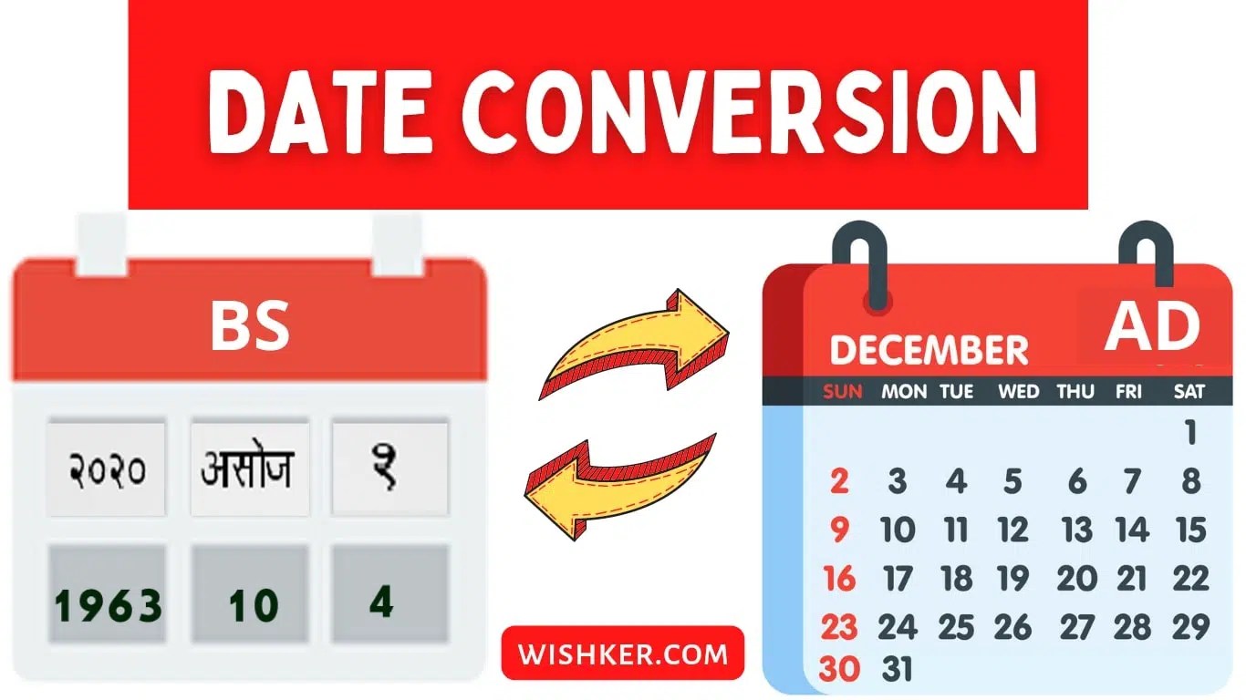 convert date english to nepali