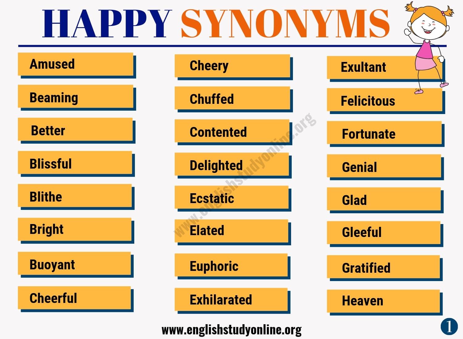 synonym for cheerful