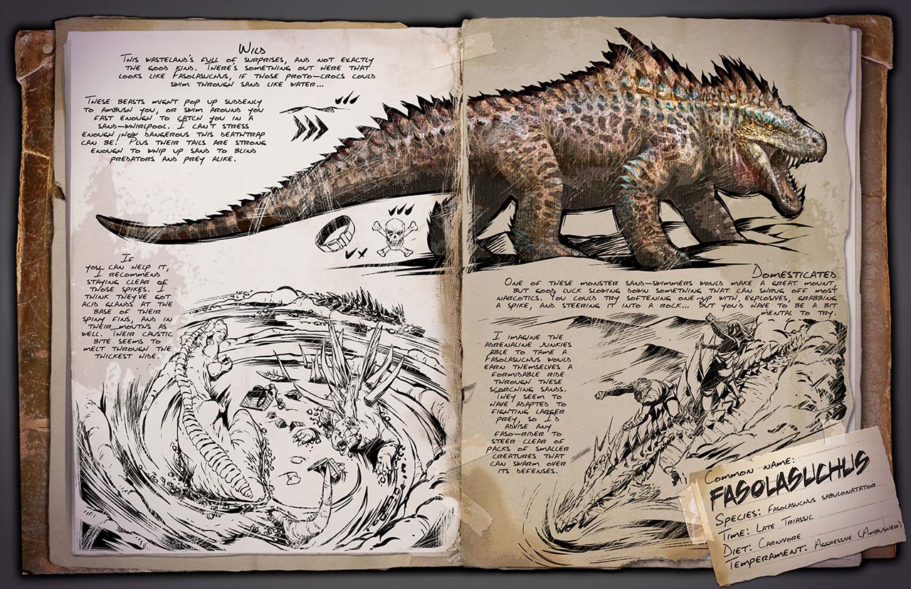 new ark dino