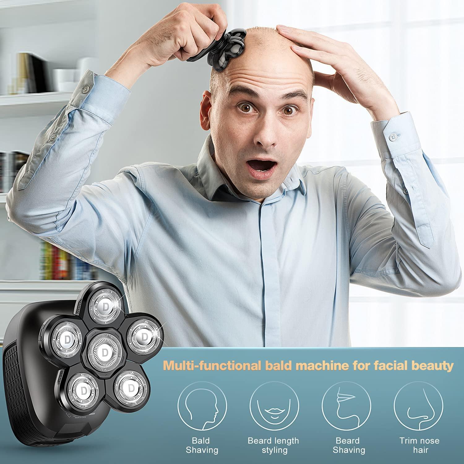 electric shavers for mens head