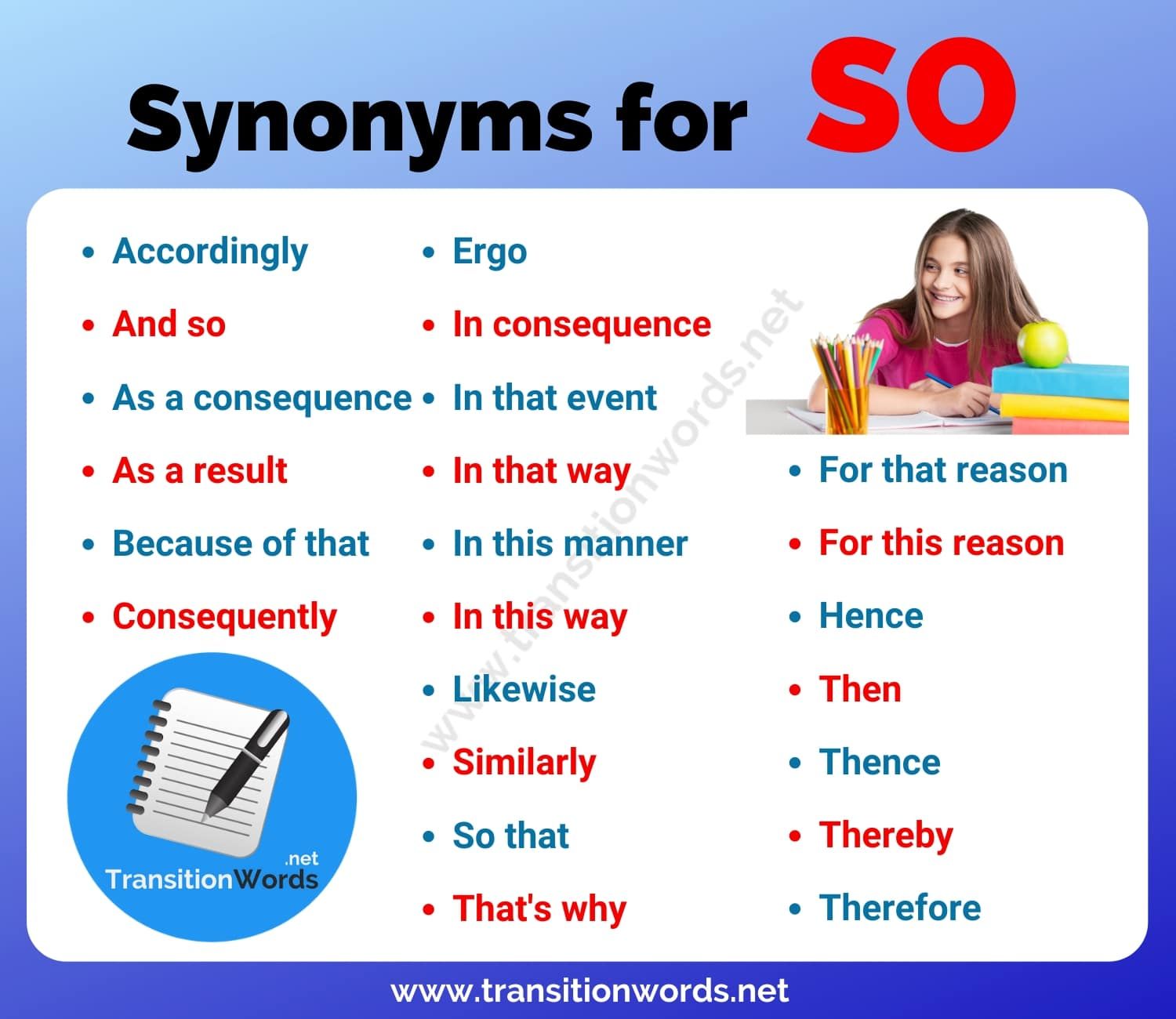 and so on synonym