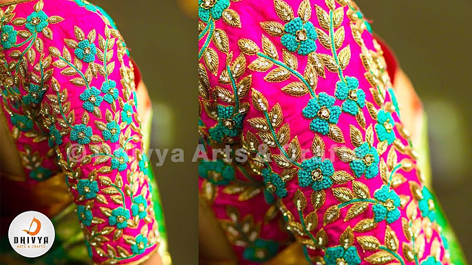 hand work blouse designs images