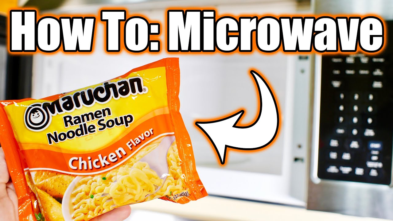 how to cook ramen in the microwave