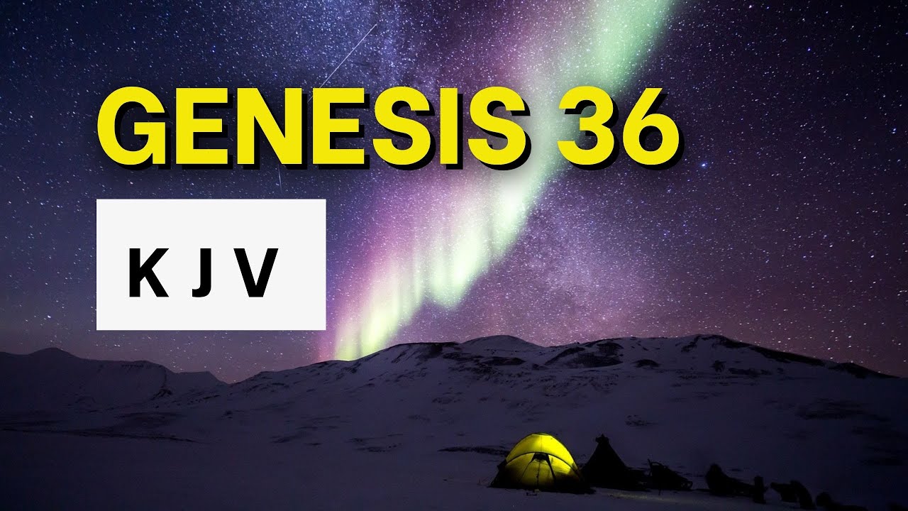 genesis 36 kjv