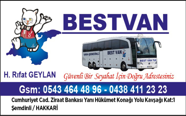 best van şemdinli