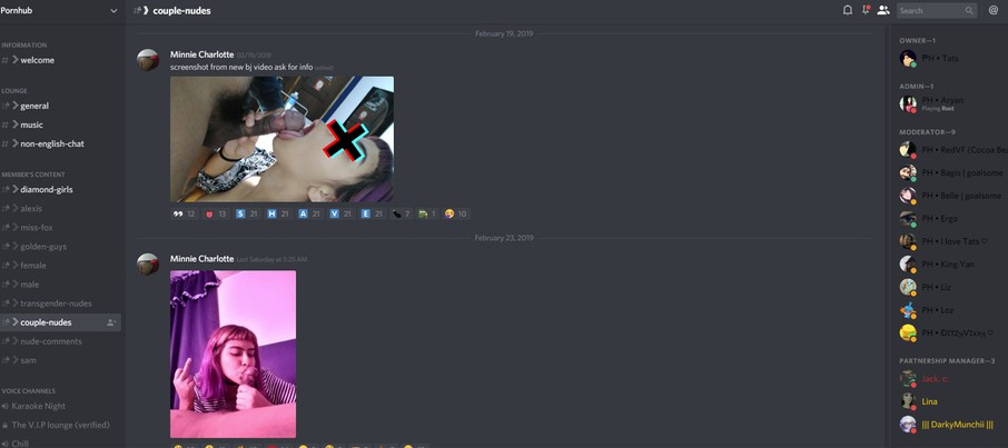 porn hub discord