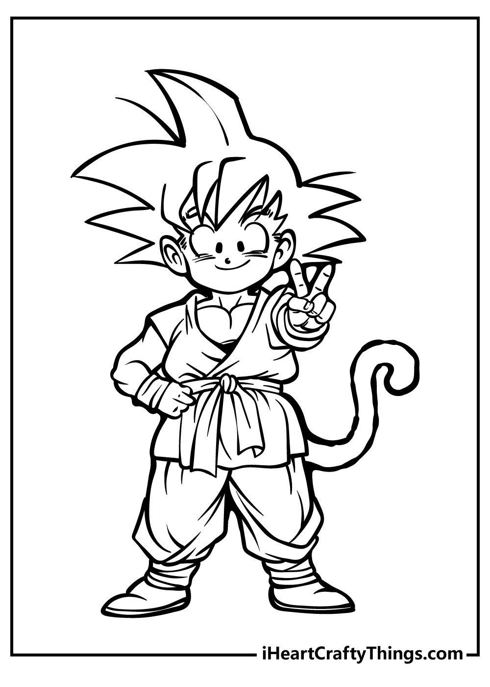 dragon ball z coloring pages