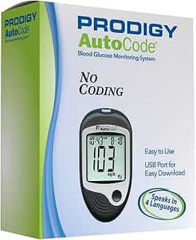 prodigy glucose meter manual