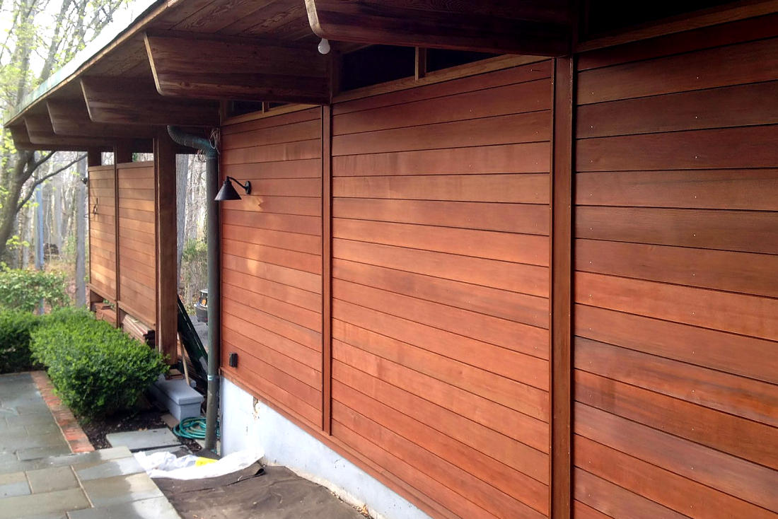 shiplap cedar siding