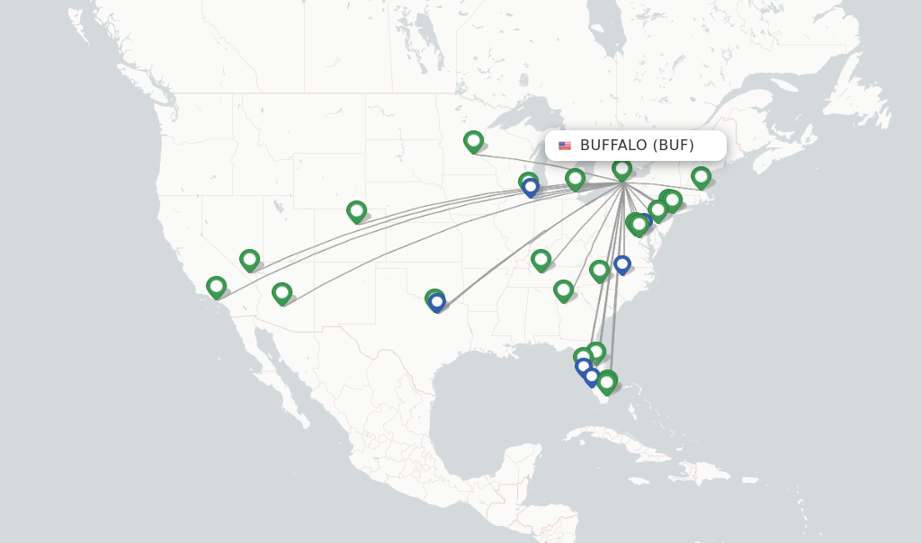 airfare buffalo to las vegas