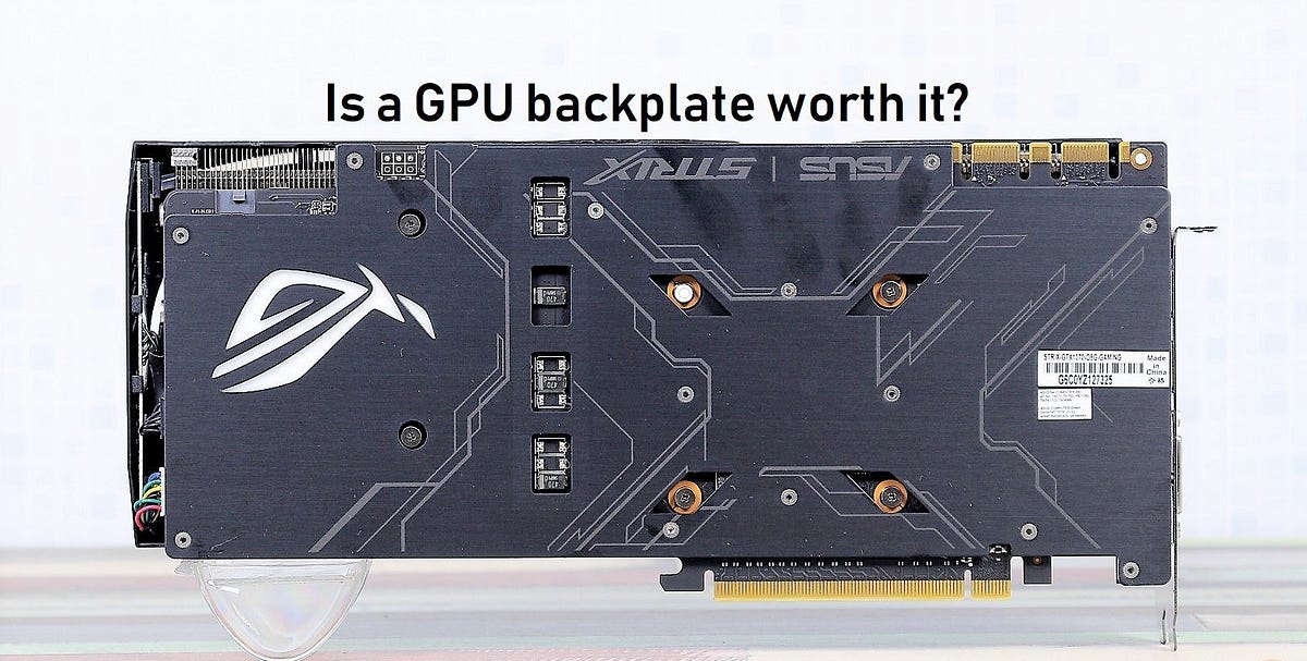 backplate graphics card