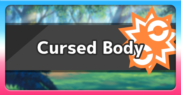 cursed body pokemon