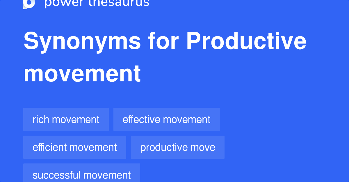 synonym for productive