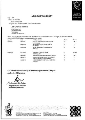 swinburne results date