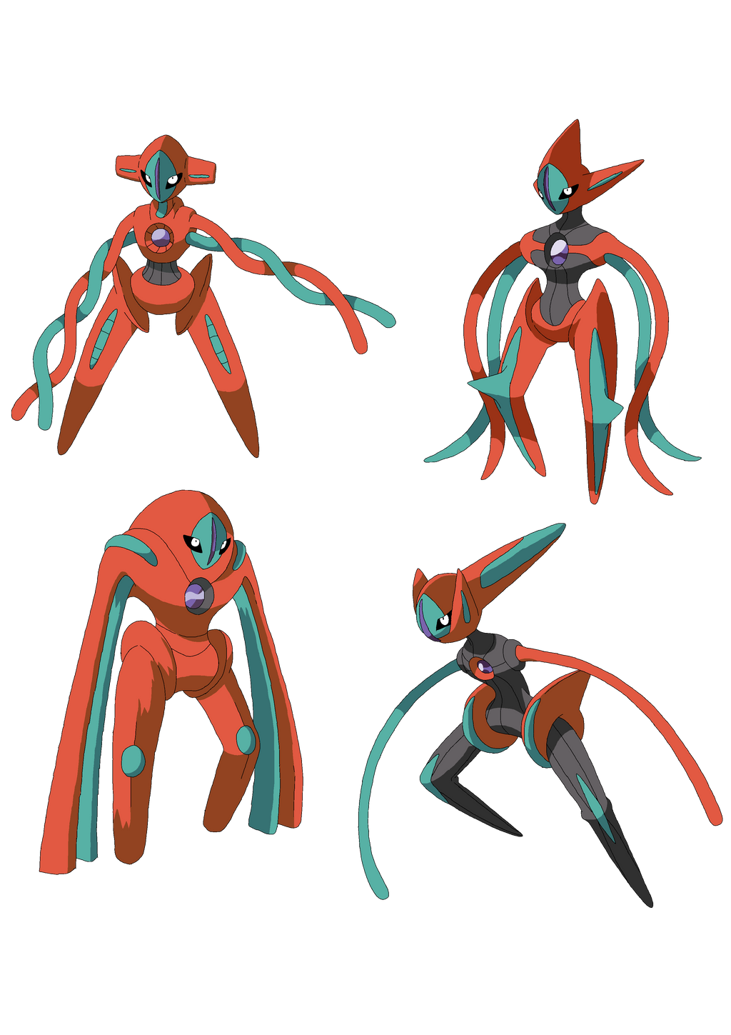 forms of deoxys