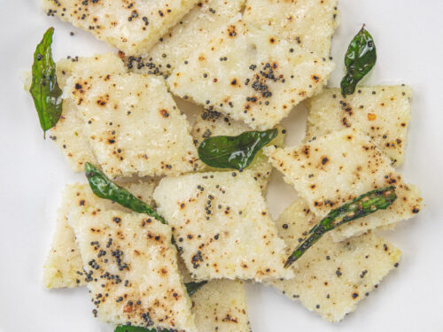 white dhokla calories