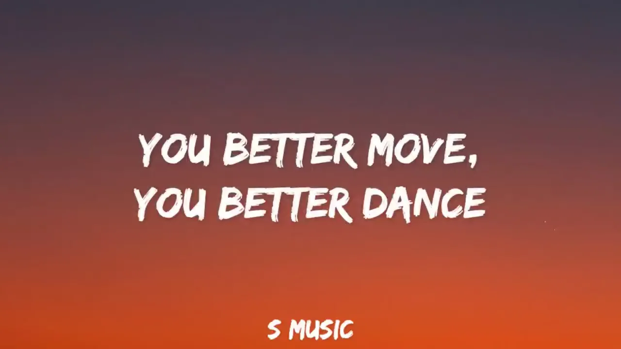 you better dance lyrics
