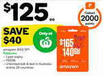 amaysim 1 year plan woolworths