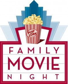 family movie night clipart