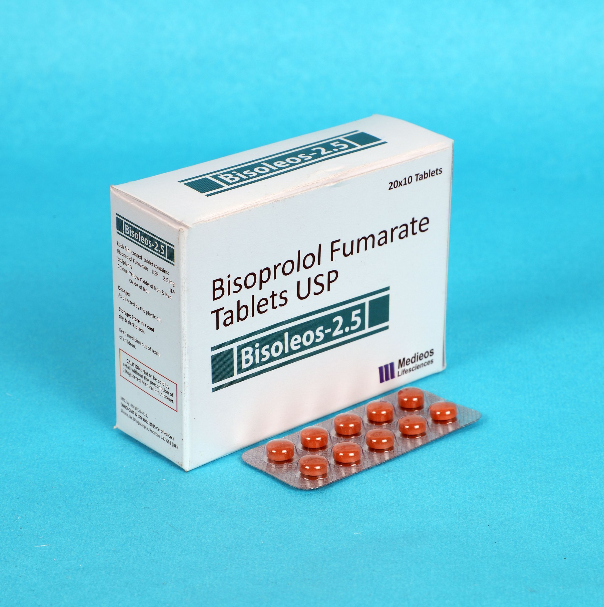 bisoprolol fumarate 2 5 mg