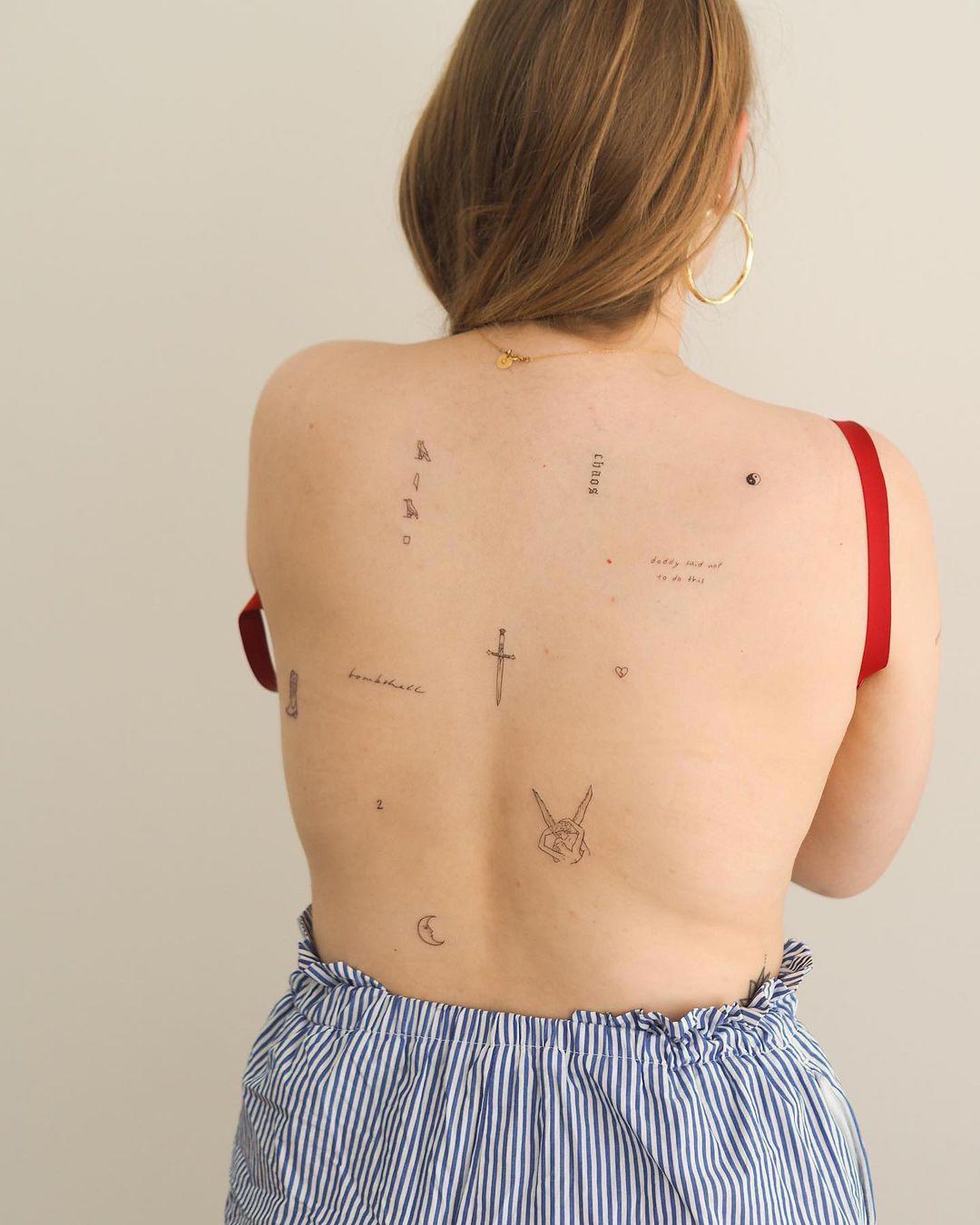 tatuajes en la espalda mujer