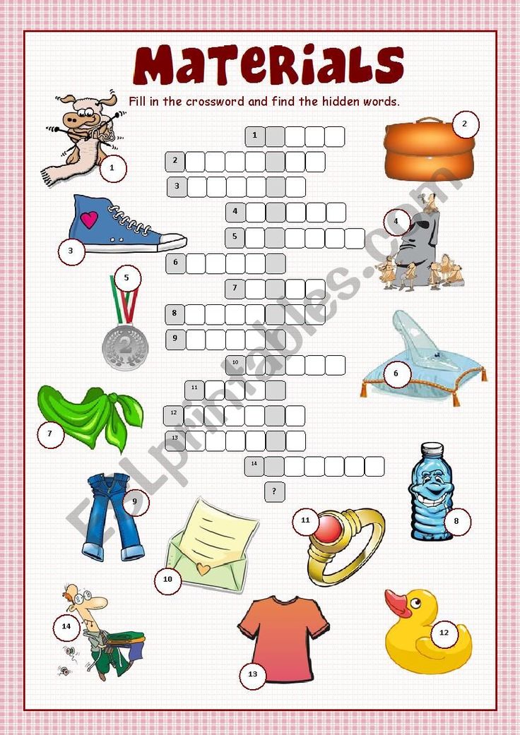 material crossword clue