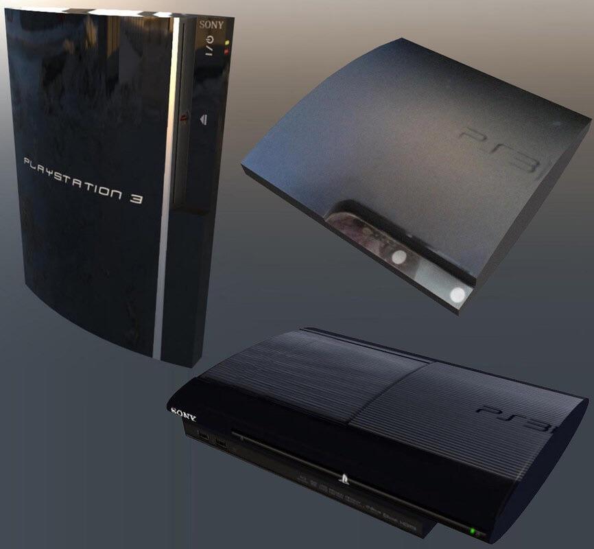 ps3 console versions