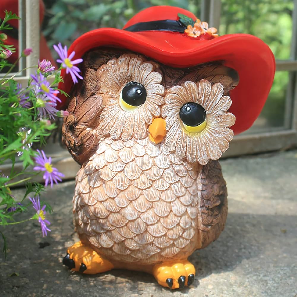 vintage owl figurines