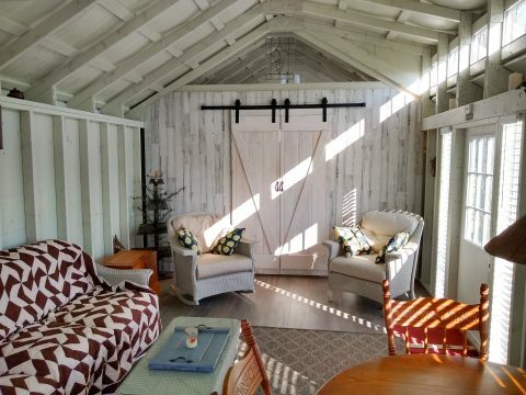 shed ideas interior