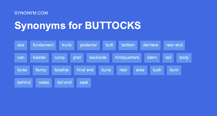 butt synonym