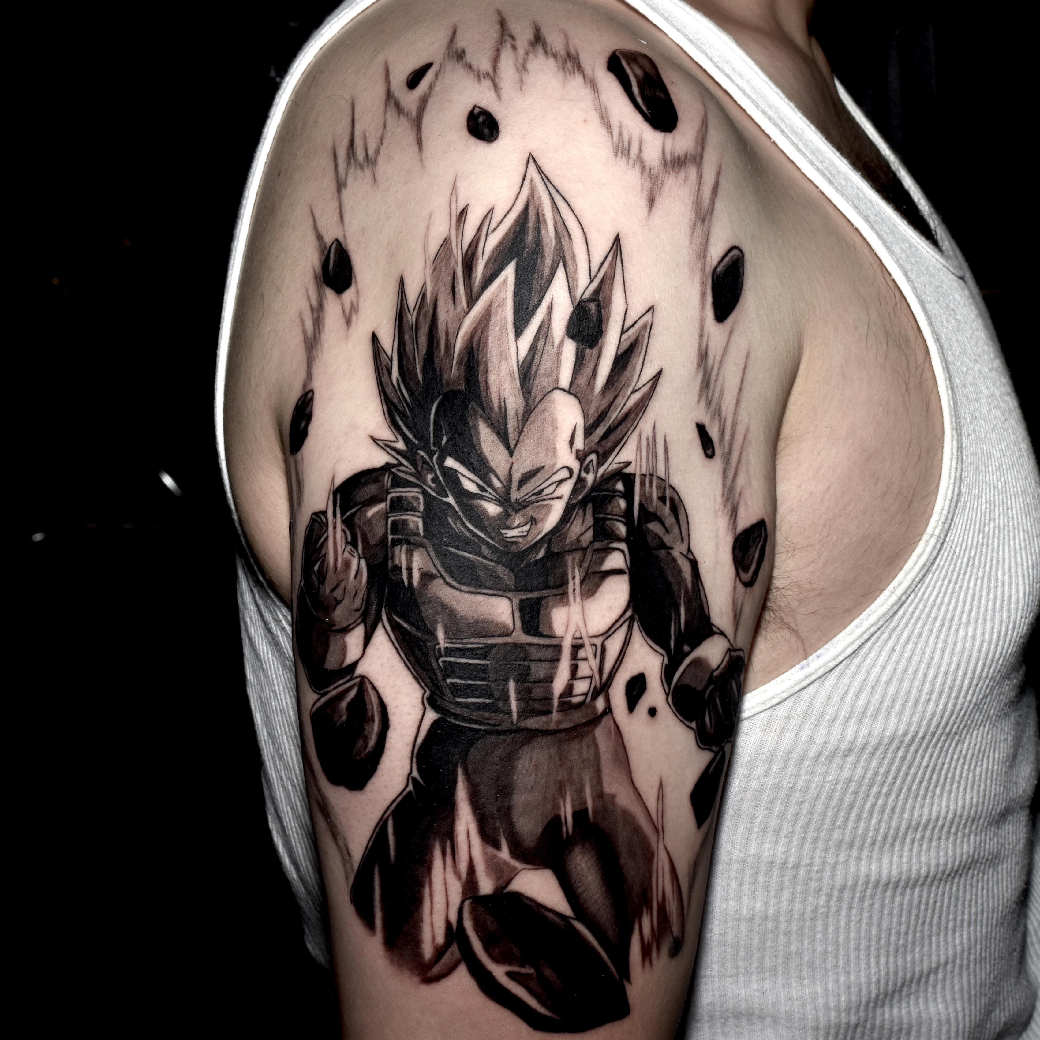 tatuaje vegeta