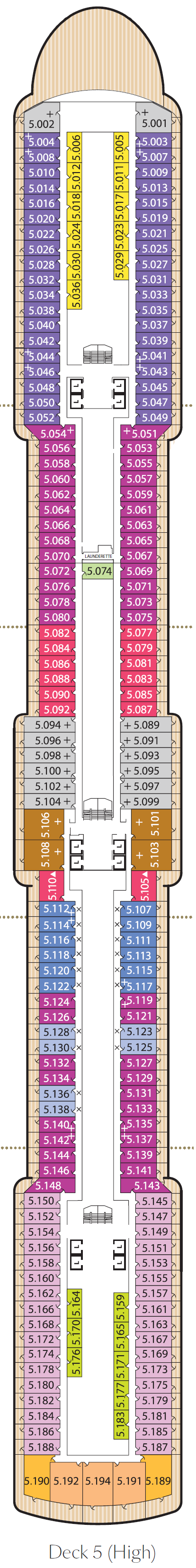 queen victoria cunard deck plan