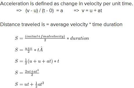 s ut 1 2at 2 solve for t