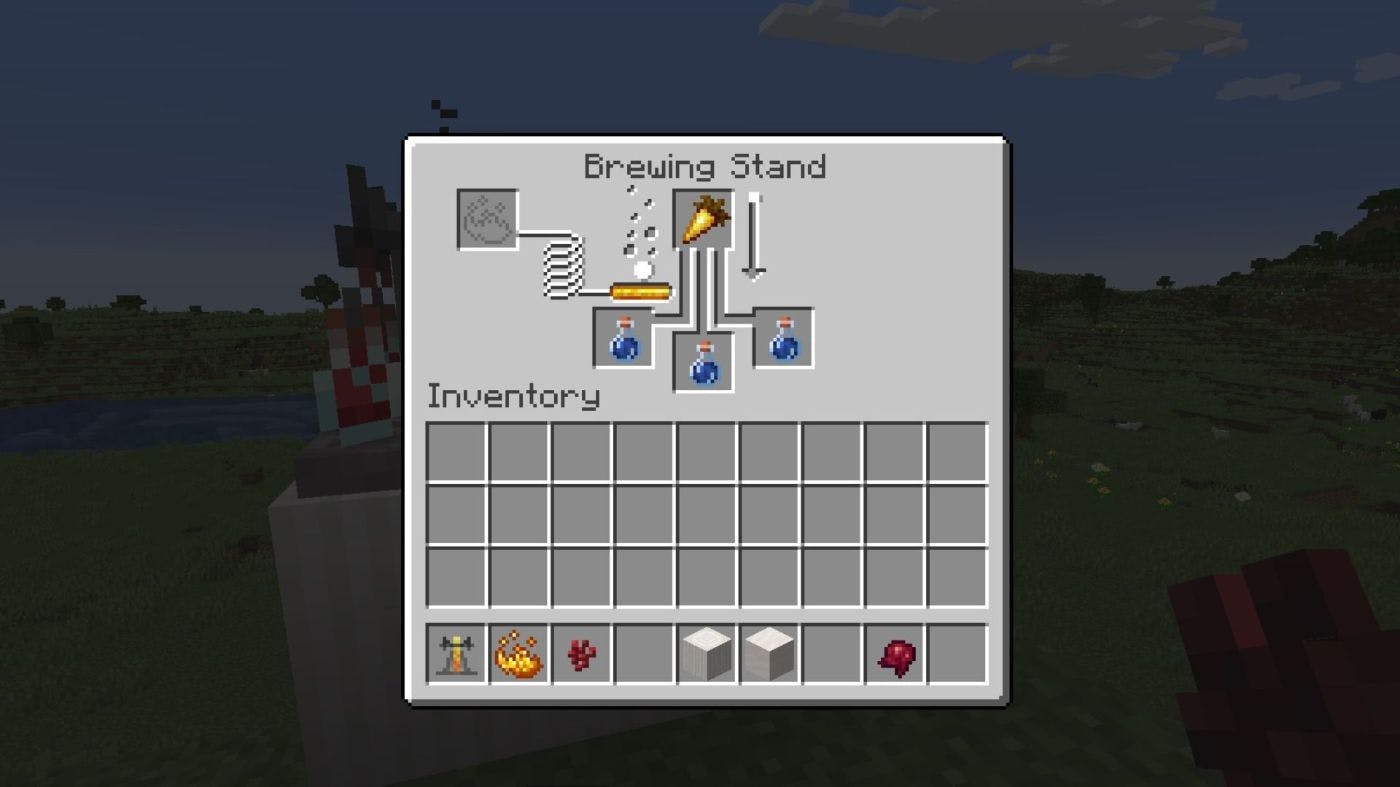 how to make invis potion in minecraft