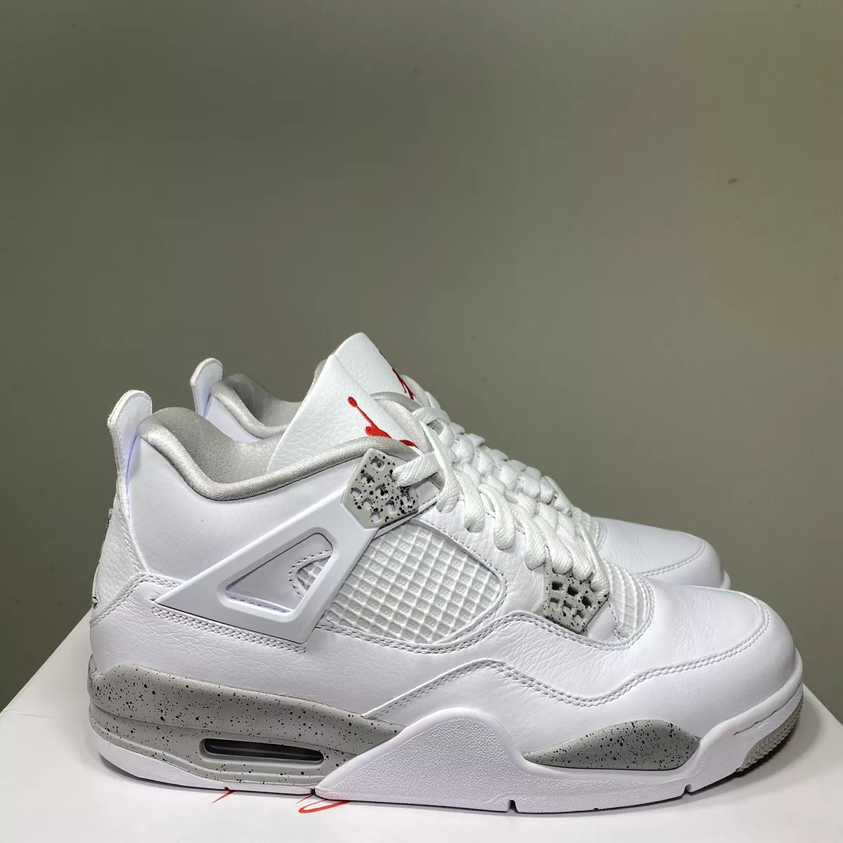 jordan 4 grey and white