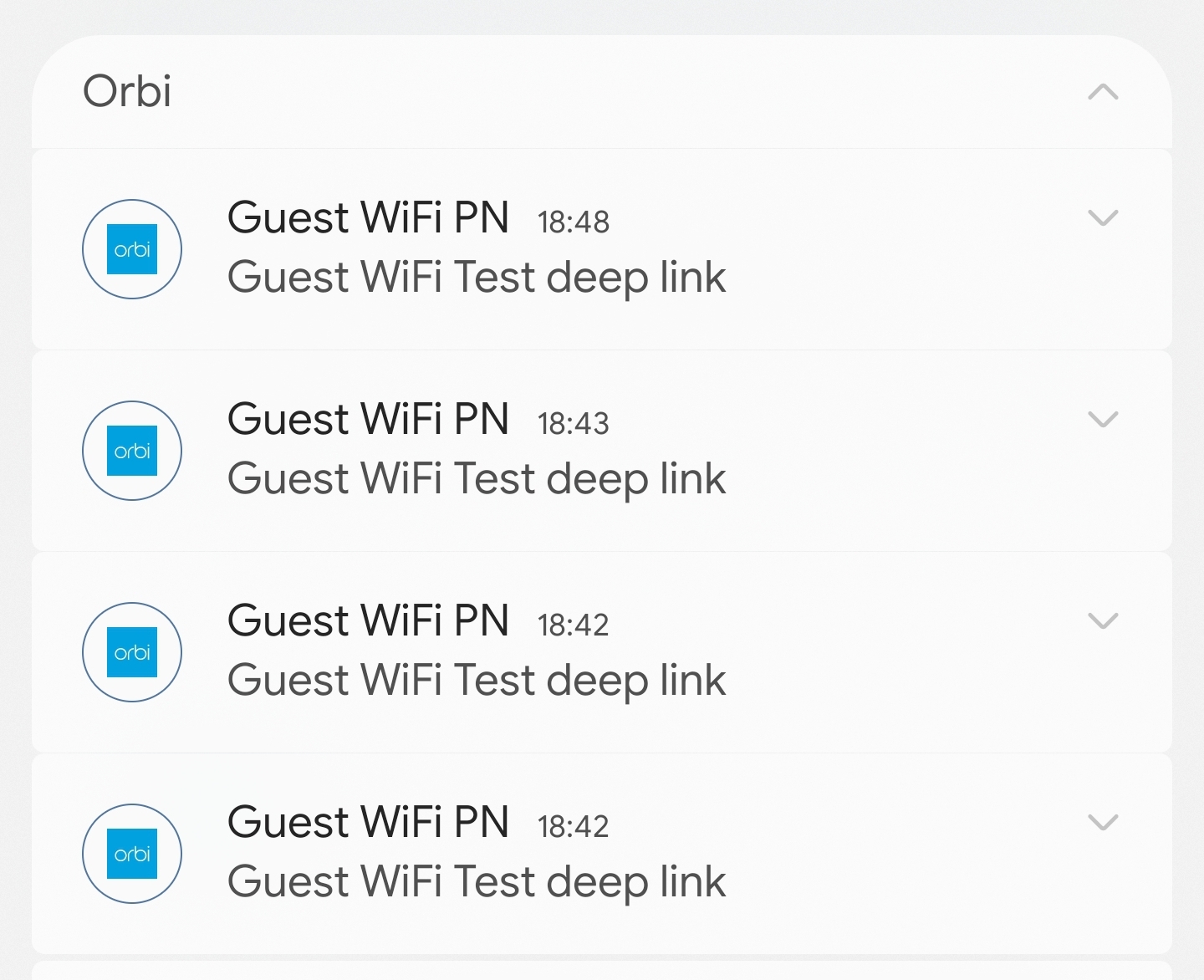 guest wifi test deep link