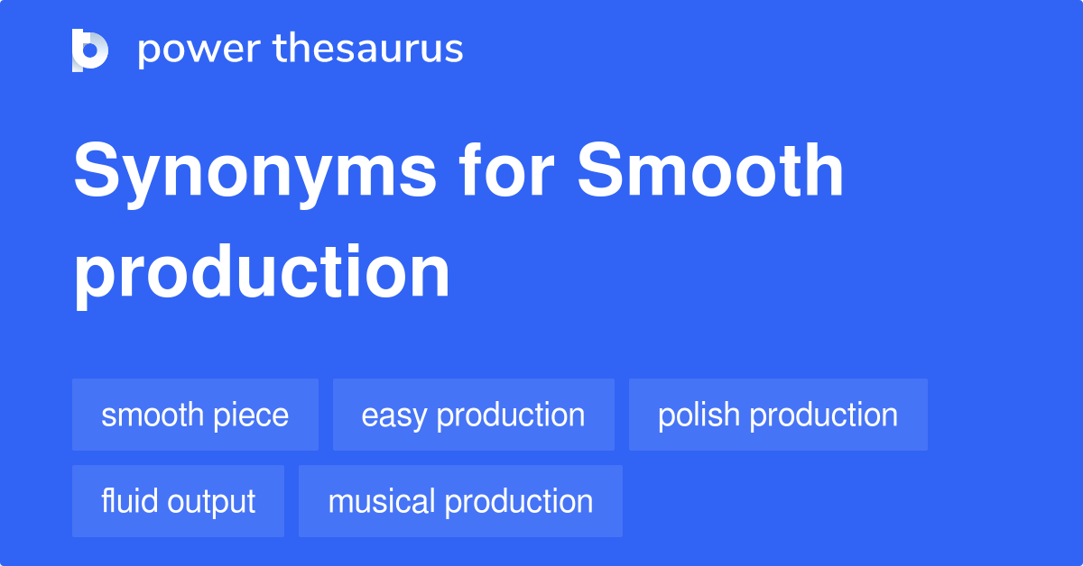 smoothed synonym