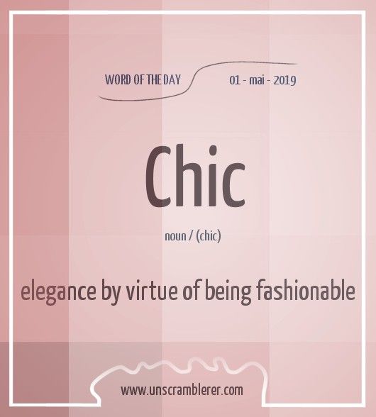 chic synonym