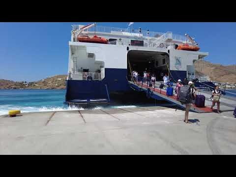 ferries from santorini to ios