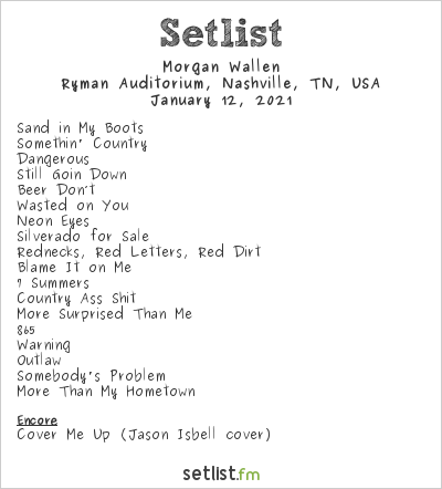 morgan wallens setlist 2023