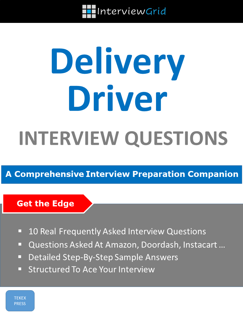 delivery driver interview questions