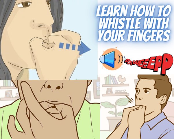 how to whistle two fingers