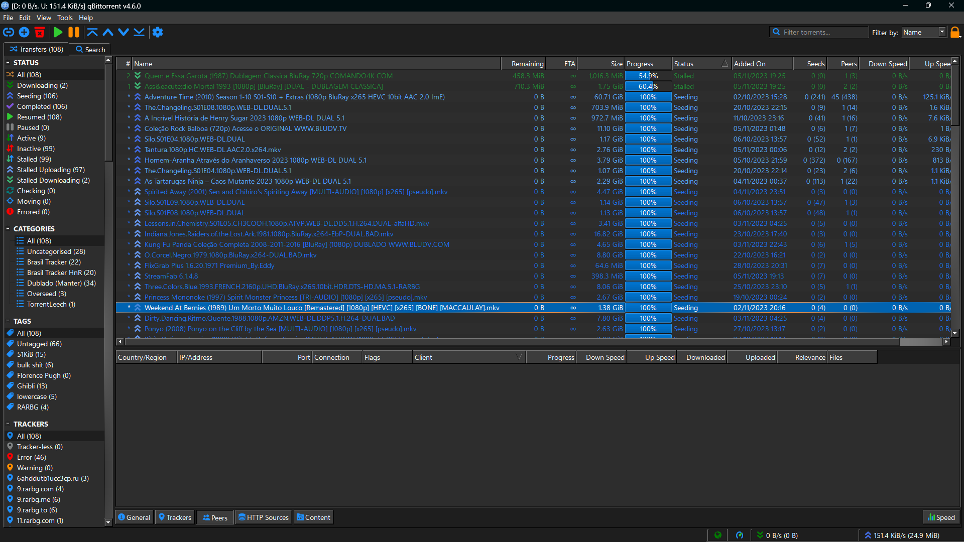 qbittorent dark theme