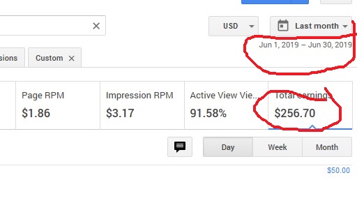 youtube estimated revenue