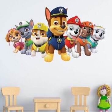 paw patrol wall stickers