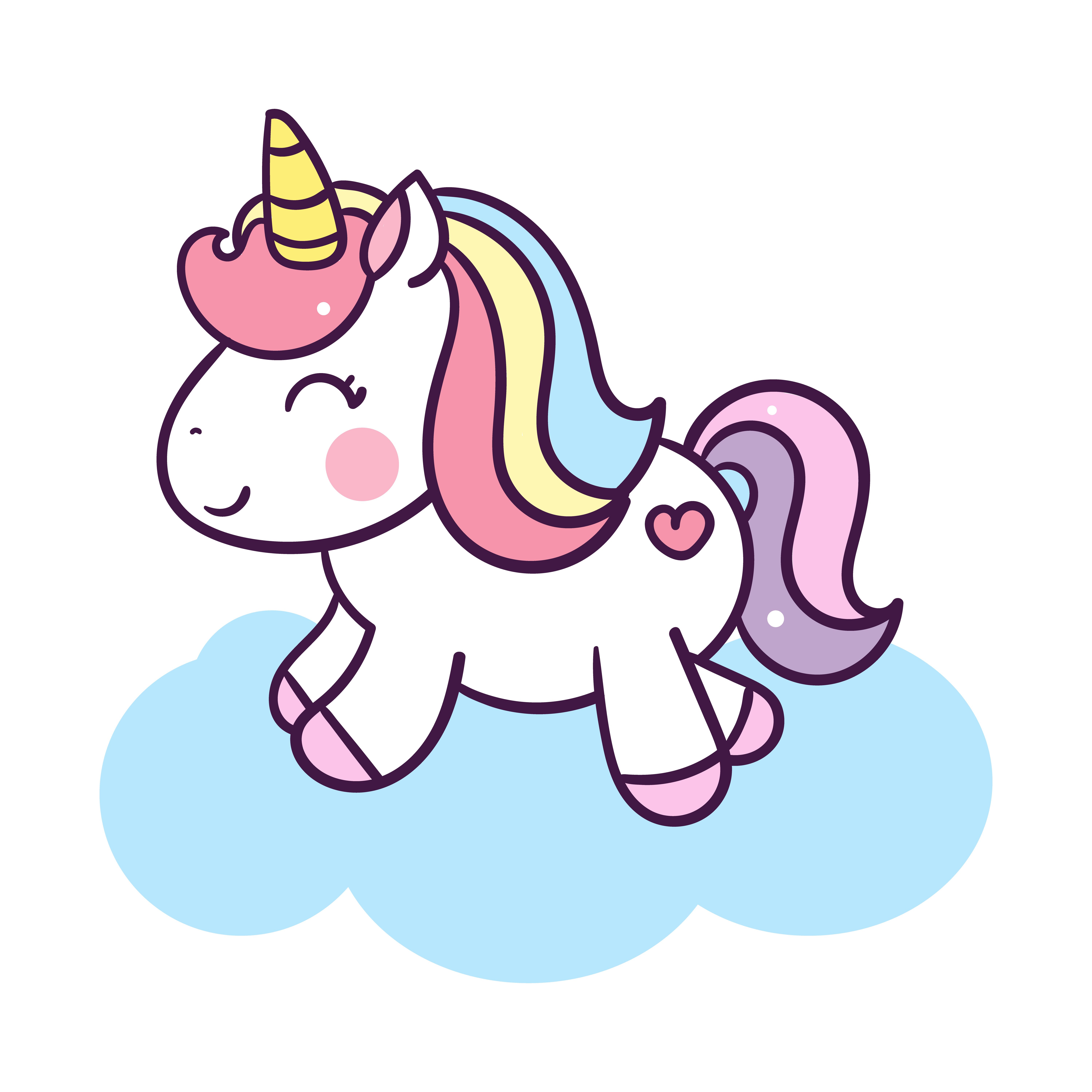 unicorn cartoon photo