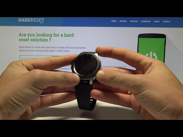 how to reset samsung watch